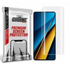 Folie protectie GrizzGlass Hydrofilm compatibila cu Xiaomi Poco X6, Transparent