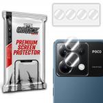 Set 2 protectii camera foto GrizzGlass HybridGlass compatibile cu Xiaomi Poco X6, Transparent 2 - lerato.ro