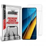 Folie sticla securizata GrizzGlass HybridGlass compatibila cu Xiaomi Poco X6, Transparent 2 - lerato.ro