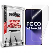 Folie protectie GrizzGlass CeramicFilm compatibila cu Xiaomi Poco X6 Neo, Transparent
