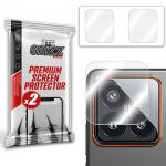 Set 2 protectii camera foto GrizzGlass HybridGlass compatibile cu Xiaomi 14, Transparent 2 - lerato.ro