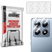 Set 2 protectii camera foto GrizzGlass HybridGlass compatibile cu Xiaomi 14T Pro, Transparent