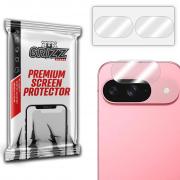 Set de 2 protectii camera foto GrizzGlass HybridGlass compatibile cu Google Pixel 9, Transparent