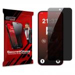 Folie sticla securizata GrizzGlass SecretGlass Privacy compatibile cu Google Pixel 9a, Negru 2 - lerato.ro
