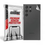 Folie protectie pentru spatele telefonului GrizzGlass SatinSkin compatibila cu Samsung Galaxy S23 Ultra, Transparent 2 - lerato.ro