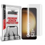 Folie protectie GrizzGlass Hydrofilm compatibila cu Samsung Galaxy S23 Plus, Transparent 2 - lerato.ro