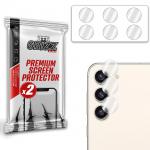 Set de 2 protectii camera foto GrizzGlass HybridGlass compatibile cu Samsung Galaxy S23 Plus, Transparent 2 - lerato.ro