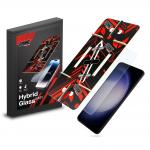 Folie sticla securizata GrizzGlass HybridGlass Easy, Kit montare inclus, compatibila cu Samsung Galaxy S23 Plus, Transparent 2 - lerato.ro
