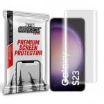 Folie protectie GrizzGlass Hydrofilm compatibila cu Samsung Galaxy S23, Transparent 2 - lerato.ro