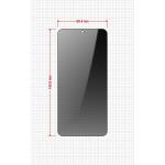 Set 2 folii sticla securizata GrizzGlass SecretGlass Easy Privacy, Kit montare inclus, compatibile cu Samsung Galaxy S23, Negru 3 - lerato.ro