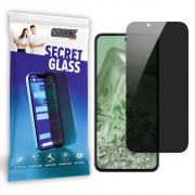 Folie sticla securizata GrizzGlass SecretGlass Privacy compatibile cu Google Pixel 8, Negru