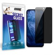 Folie sticla securizata GrizzGlass SecretGlass Privacy compatibile cu Google Pixel 8a, Negru