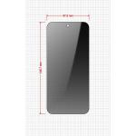 Set 2 folii sticla securizata GrizzGlass SecretGlass Easy Privacy, Kit montare inclus, compatibile cu Google Pixel 8a, Negru 3 - lerato.ro