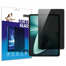 Folie protectie sticla hibrid GrizzGlass SecretGlass Privacy compatibila cu OnePlus Pad, Negru