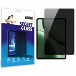 Folie protectie sticla hibrid GrizzGlass SecretGlass Privacy compatibila cu OnePlus Pad 2 / Pad Pro, Black 2 - lerato.ro