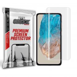Folie protectie GrizzGlass Hydrofilm compatibila cu Samsung Galaxy M35, Transparent