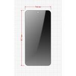 Set 2 folii sticla securizata GrizzGlass SecretGlass Easy Privacy, Kit montare inclus, compatibile cu Samsung Galaxy M35, Negru 3 - lerato.ro