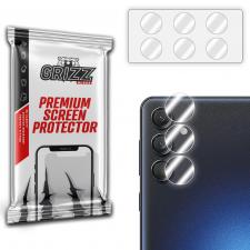 Set de 2 protectii camera foto GrizzGlass HybridGlass compatibile cu Samsung Galaxy M55, Transparent