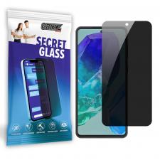 Folie sticla securizata GrizzGlass SecretGlass Privacy compatibila cu Samsung Galaxy M55, Negru