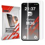 Folie protectie GrizzGlass Hydrofilm compatibila cu Samsung Galaxy M36, Transparent 2 - lerato.ro