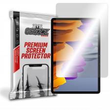 Folii tablete, Folie protectie sticla hibrid GrizzGlass HybridGlass compatibila cu Samsung Galaxy Tab A7, Transparent, lerato.ro