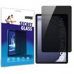 Folie protectie sticla hibrid GrizzGlass SecretGlass Privacy compatibila cu Samsung Galaxy Tab A9 Plus, Negru 2 - lerato.ro