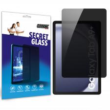 Folie protectie sticla hibrid GrizzGlass SecretGlass Privacy compatibila cu Samsung Galaxy Tab A9 Plus, Negru