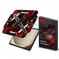 Folie protectie dispay GrizzGlass MatteScreen Easy, Kit montare inclus, compatibila cu Samsung Galaxy Tab A9 Plus, Transparent