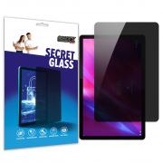 Folie protectie sticla hibrid GrizzGlass SecretGlass Privacy compatibila cu Lenovo Tab P11, Negru