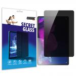 Folie protectie sticla hibrid GrizzGlass SecretGlass Privacy compatibila cu Lenovo Tab P12, Negru 2 - lerato.ro