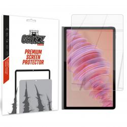 Folie protectie sticla hibrid GrizzGlass HybridGlass compatibila cu Lenovo Tab Plus, Transparent
