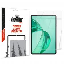 Folii tablete Honor Pad, Folie protectie sticla hibrid GrizzGlass HybridGlass compatibila cu Honor Pad X8a, Transparent, lerato.ro