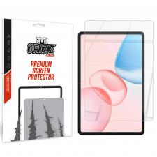 Folii tablete Honor Pad, Folie protectie sticla hibrid GrizzGlass HybridGlass compatibila cu Honor Pad 10, Transparent, lerato.ro