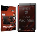 Folie protectie sticla hibrid GrizzGlass SecretGlass Privacy compatibila cu Xiaomi Pad Mini, Negru 2 - lerato.ro