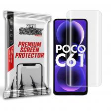 Folie protectie GrizzGlass Hydrofilm compatibila cu Xiaomi Poco C61, Transparent