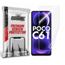 Folii protectie telefoane Xiaomi, Folie protectie GrizzGlass CeramicFilm compatibila cu Xiaomi Poco C61, Transparent, lerato.ro