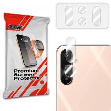 Set de 2 protectii camera foto GrizzGlass HybridGlass compatibile cu Samsung Galaxy M16, Transparent