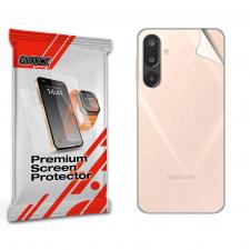 Folie protectie pentru spatele telefonului GrizzGlass SatinSkin compatibila cu Samsung Galaxy M16, Transparent