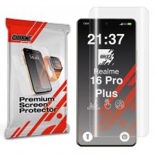Folii protectie Realme 16 Pro Plus, Folie protectie GrizzGlass Hydrofilm compatibila cu Realme 16 Pro Plus, Transparent, lerato.ro