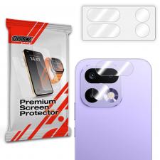 Folii protectie Realme 16 Pro, Set 2 protectii camera foto GrizzGlass HybridGlass compatibile cu Realme 16 Pro, Transparent, lerato.ro