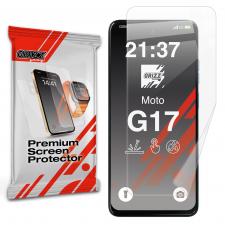 Folii protectie Motorola Moto G17 / G17 Power, Folie protectie GrizzGlass CeramicFilm compatibila cu Motorola Moto G17, Transparent, lerato.ro