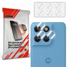 Folii protectie Motorola Moto G17 / G17 Power, Set 2 protectii camera foto GrizzGlass HybridGlass compatibile cu Motorola Moto G17 Power, Transparent, lerato.ro