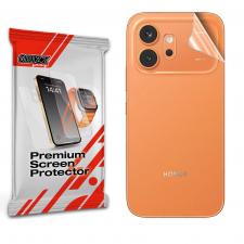 Folii protectie telefoane Honor, Folie protectie pentru spatele telefonului GrizzGlass SatinSkin compatibila cu Honor 600, Transparent, lerato.ro
