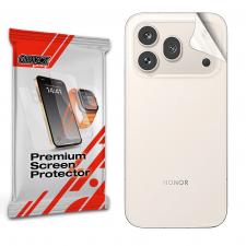 Folii protectie telefoane Honor, Folie protectie pentru spatele telefonului GrizzGlass SatinSkin compatibila cu Honor 600 Pro, Transparent, lerato.ro