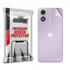 Folie protectie pentru spatele telefonului GrizzGlass SatinSkin compatibila cu Motorola Moto G45, Transparent