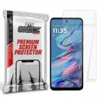 Folie sticla hibrid GrizzGlass HybridGlass compatibila cu Motorola Moto G45, Transparent 2 - lerato.ro