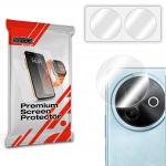 Set de 2 protectii camera foto GrizzGlass HybridGlass compatibile cu Vivo Y39 5G, Transparent 2 - lerato.ro