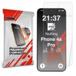 Folie sticla hibrid GrizzGlass HybridGlass compatibila cu Nothing Phone (4a) Pro, Transparent 2 - lerato.ro