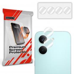 Set de 2 protectii camera foto GrizzGlass HybridGlass compatibile cu Xiaomi Poco X8 Pro, Transparent