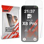 Folie sticla hibrid GrizzGlass HybridGlass compatibila cu Xiaomi Poco X8 Pro, Transparent 2 - lerato.ro